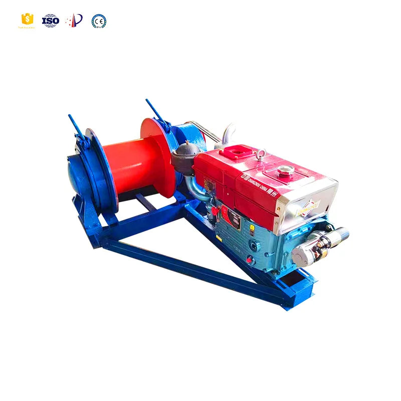 High Quality Wire Rope Cable Pulling Marine Drum Winch 0.3/0.5/1/2/3/5 Ton Marine Electric Winch For Sale