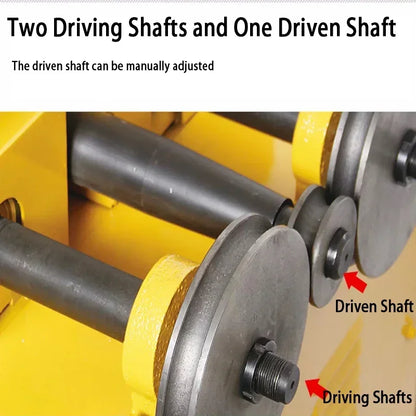 Rolling 360 Degrees Hydraulic Pipe Bender Electric Bending Machine 76B All-Inclusive.Bendable Round Tube and Square Tube Bending