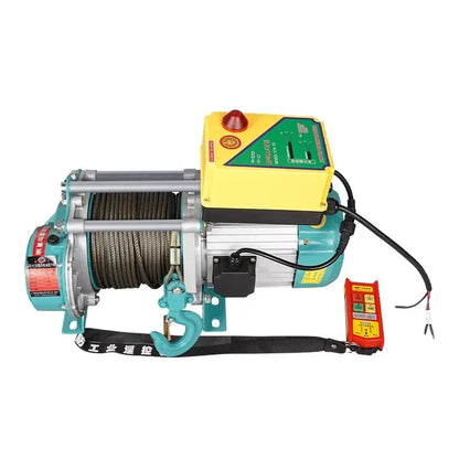 Multifunctional Aluminum-case Hoist 220V Household Mini Winch 1-ton Electric Hoist 380V Small Lifting Crane