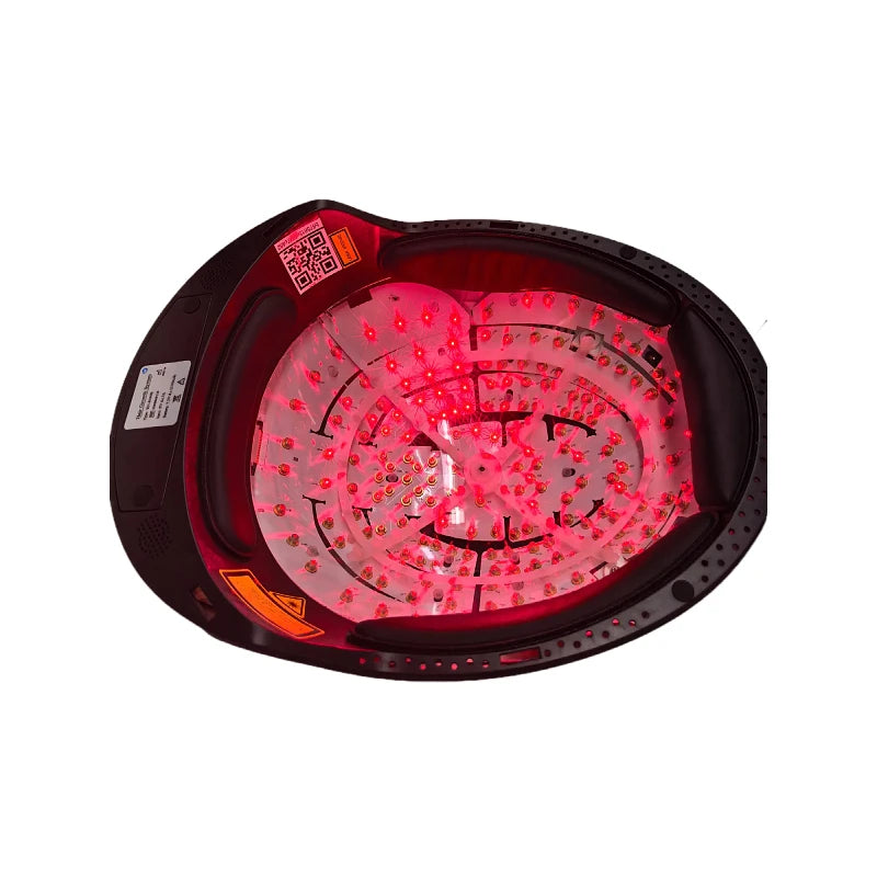 Medical Grade Low Level Light Cap Lllt Hair Growth Helmet 80pcs Laser Diodes 30pcs Red LEDs Hair Loss Treatment Cap